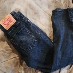 Levi's Dark Blue Straight Jeans for Men
